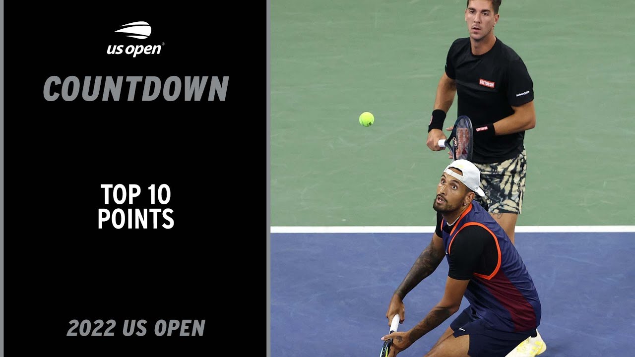 Top 10 Doubles Points of the Tournament 2022 US Open