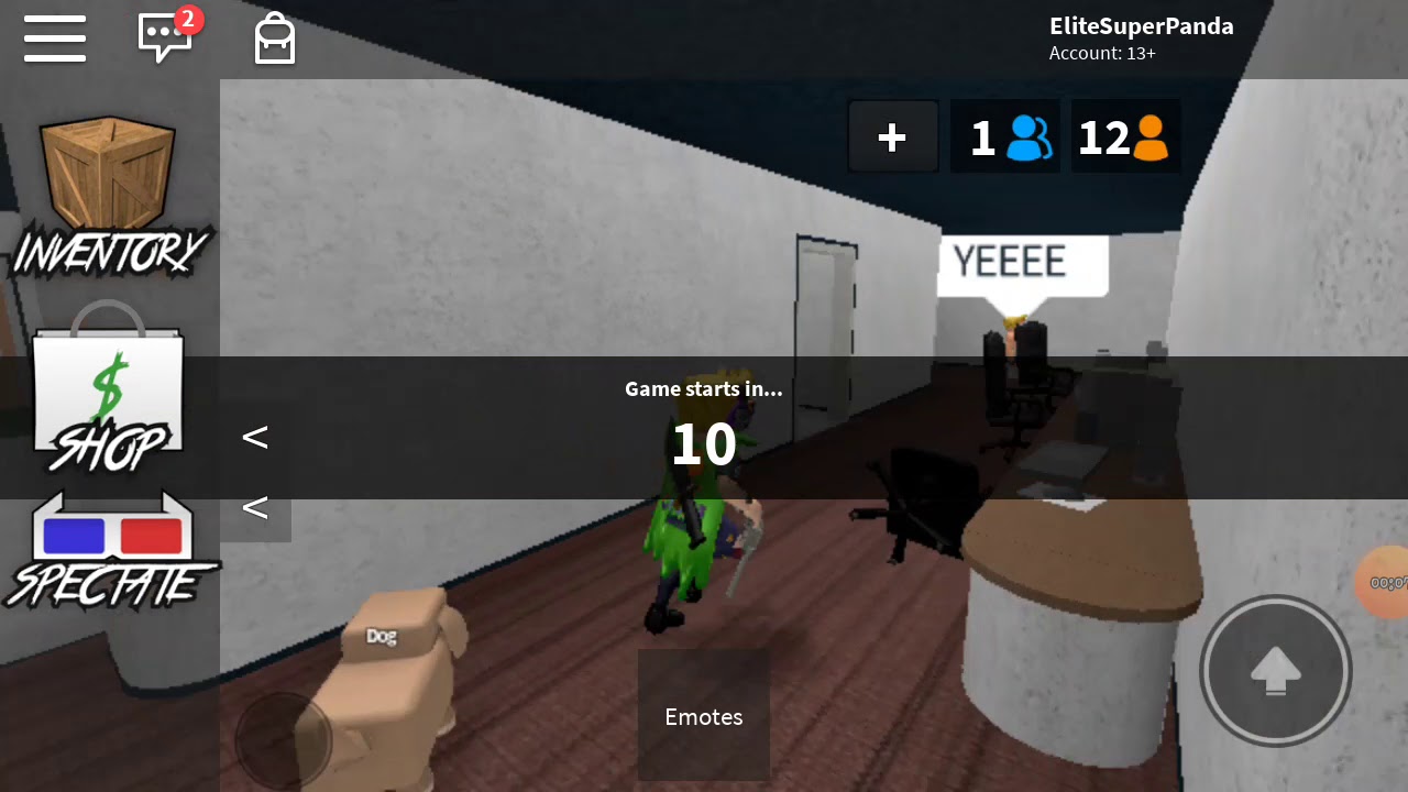 Gioco Murder Mystery con un mio amico su Roblox - YouTube