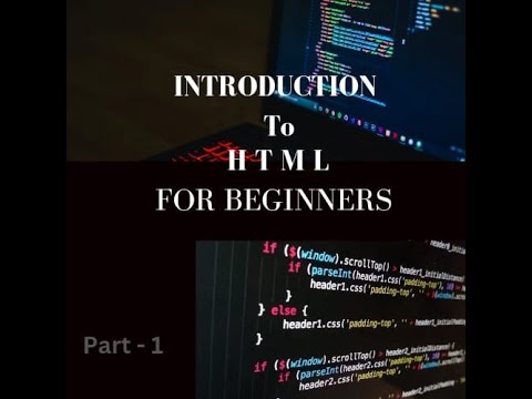 Introduction to HTML and CSS ? | - YouTube