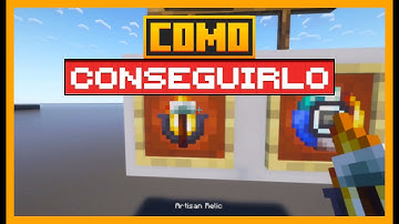 CÓMO CONSEGUIR ARTISAN RELIC FORBIDDEN & ARCANUS MINECRAFT MOD