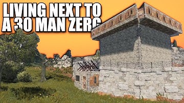 LIVING NEXT TO a 30 MAN ZERG on WIPE DAY | Rust Solo Survival (1 of 5)