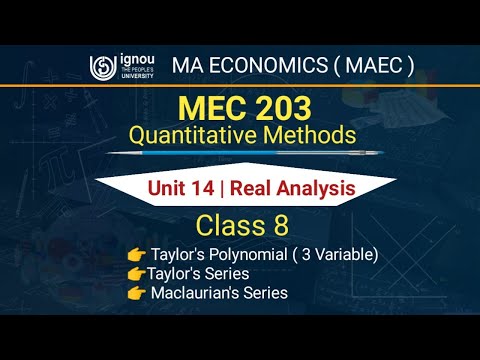 MEC 203 Quantitative