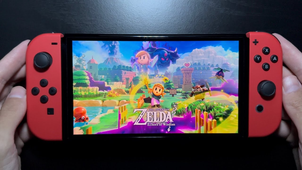 The Legend of Zelda: Echoes of Wisdom en Nintendo Switch OLED Gameplay - YouTube