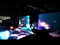 Corporate magic  led stage