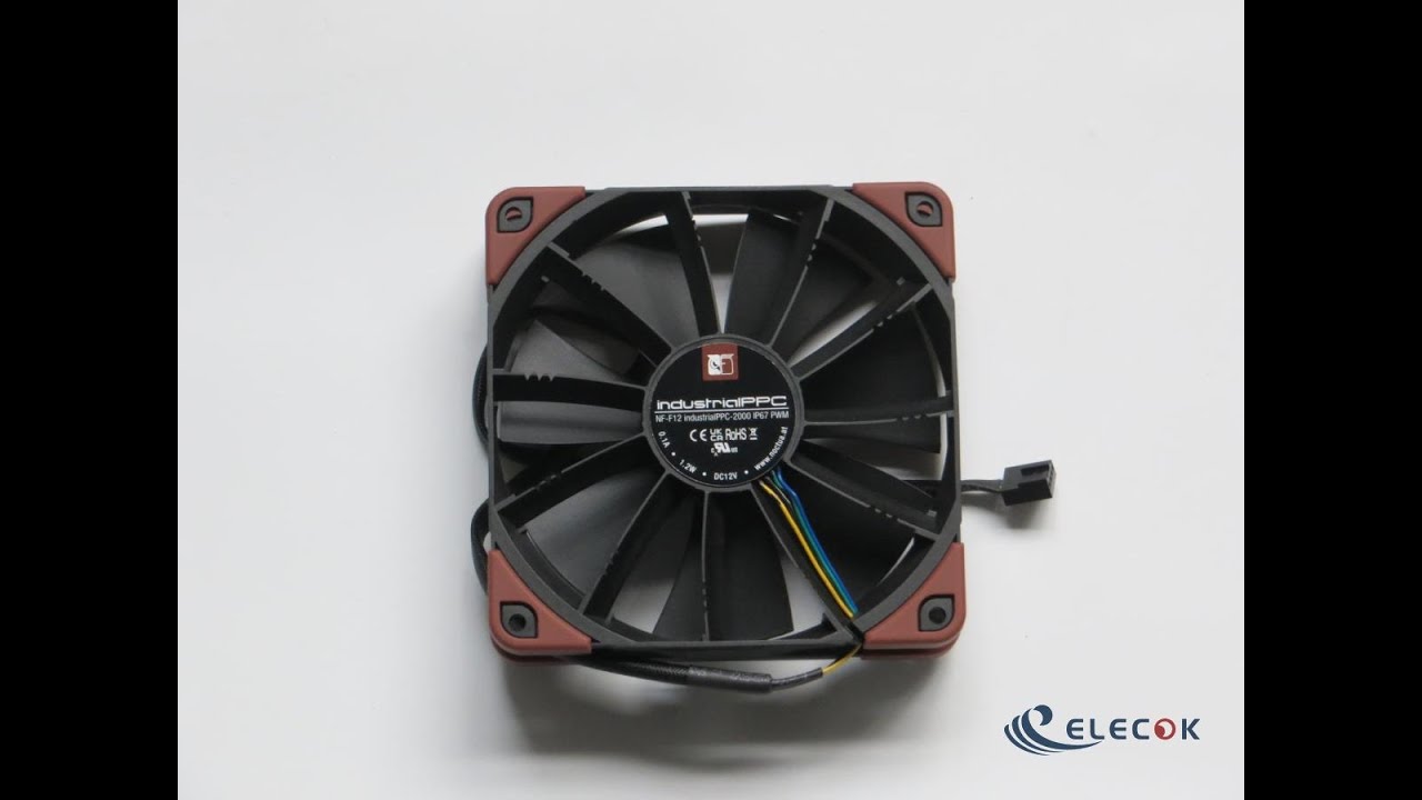 Noctua NF-F12 industrial PPC-2000 IP67 PWM Cooling Fan