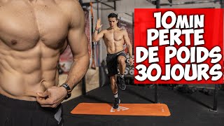 10 min d'entrainement pour perdre du poids en 30 jours !