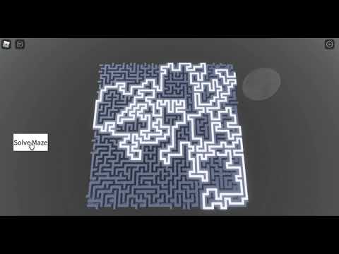 Roblox Maze Generator and Path Finder - YouTube