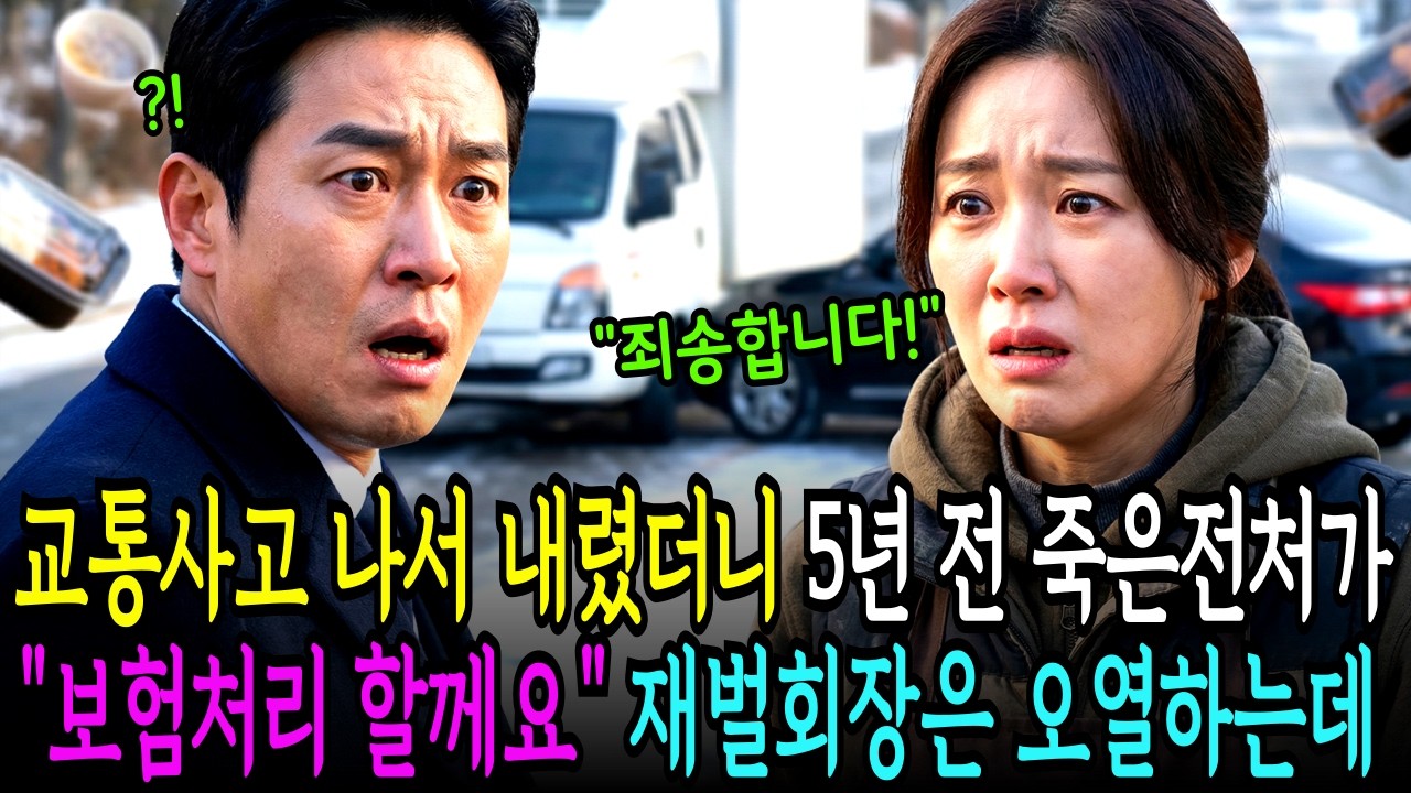 재벌회장 차를 사고 낸 5년 전 죽은 전처, 차에서 내리는 모습에 오열을 하는데.. 노후사연 | 감동사연 | 오디오북 | 인생드라마