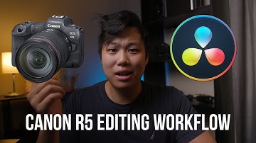 the one with the CANON R5 4k HQ EDITING WORKFLOW