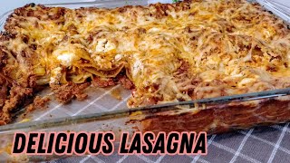 Delicious And Simple Lasagna Recipe /  How To Cook Lasagna /Pasta Recipe@ Ada's Kitchen