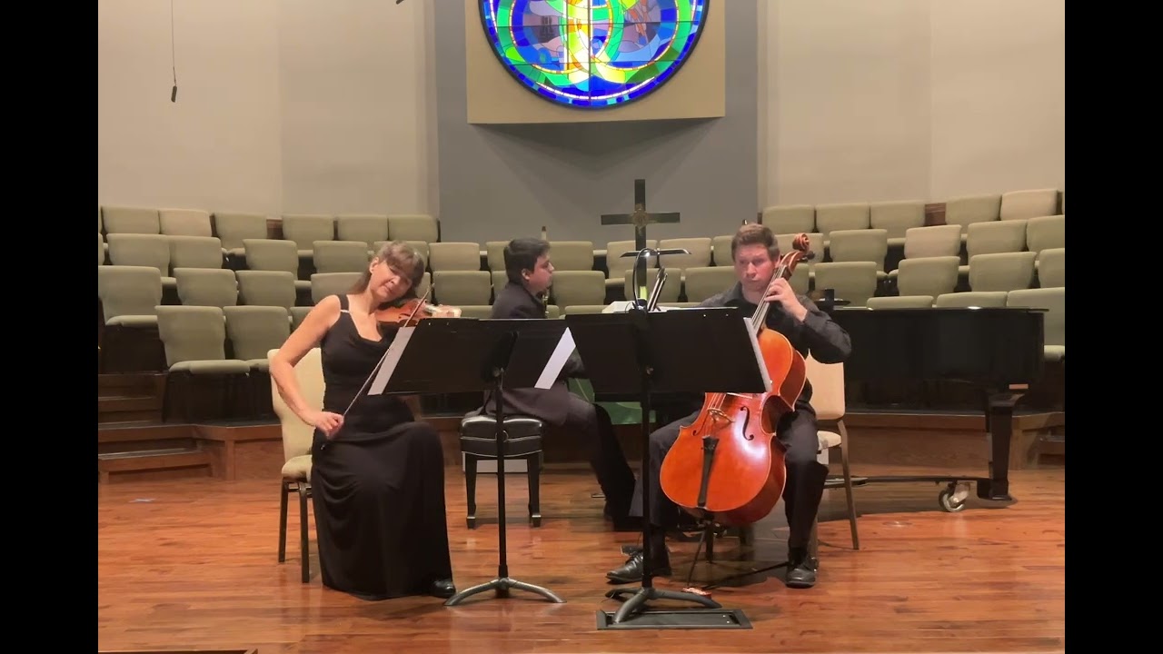 Piazzolla- “Seasons”. Aija Izaks (violin), Louis-Marie Fardet (cello), Cristian Guzman (piano)