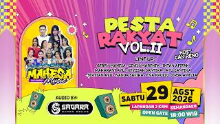🔴 LIVE MAHESA MUSIC PESTA RAKYAT VOL.II HUT KBM KE-21  - KEMANGSEN SIDOARJO
