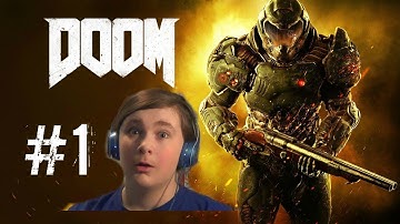 ▶▶ MY HEARTS RACING! | DOOM Walkthrough - Part 1 (Lets Play DOOM 4) W/Facecam