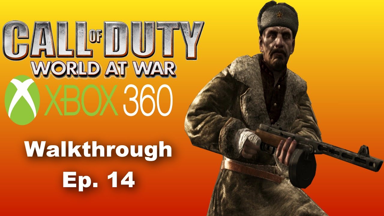 Call Of Duty World At War Xbox 360 Multiplayer Offline Marching To Heart of The Reich (Call of Duty World At War Xbox 360