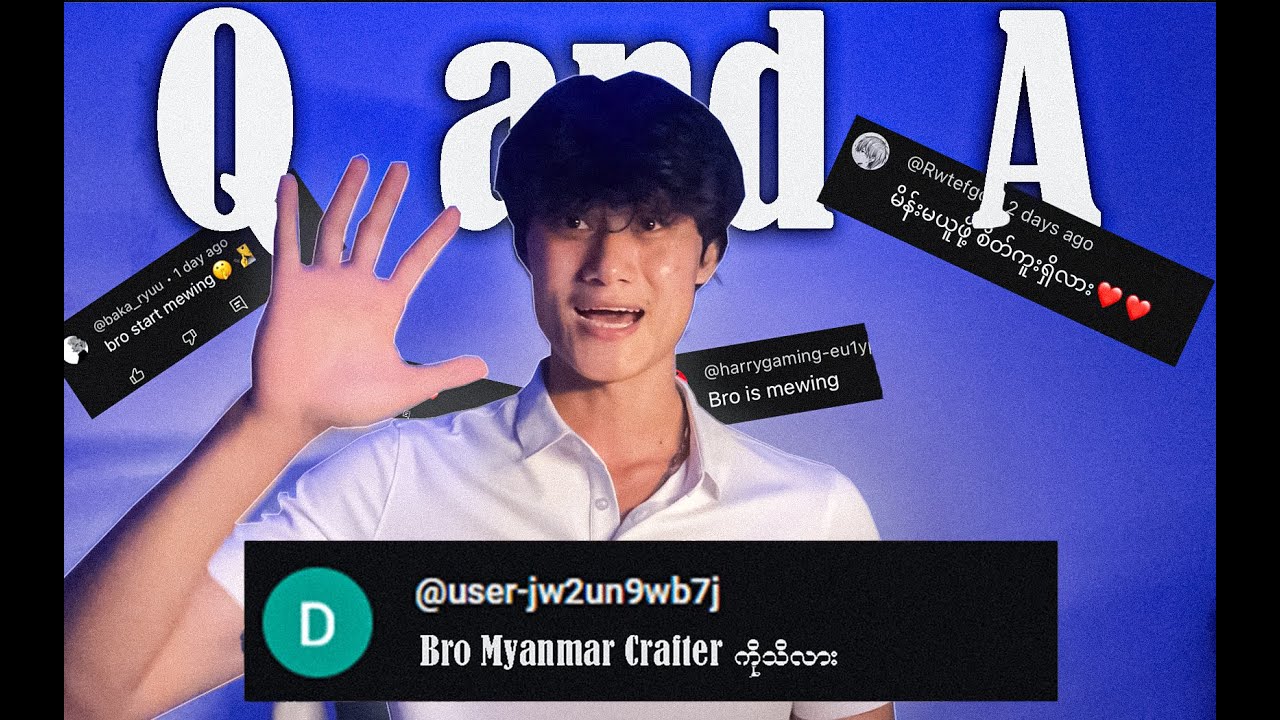 Clover မိန်းမယူမာလား?? ( Q and A ) Special Video! 🎉