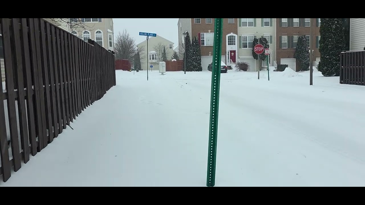 Snowfall in Virginia(వర్జీనియాలో హిమపాతం) E02
