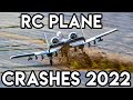 One year of plane crashes 2022 rc plane crash compilation
