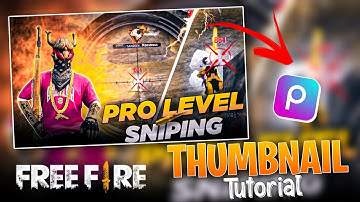 Make VIRAL Free Fire Thumbnail in 2 Minutes 🔥| PicsArt Full Tutorial (2025)