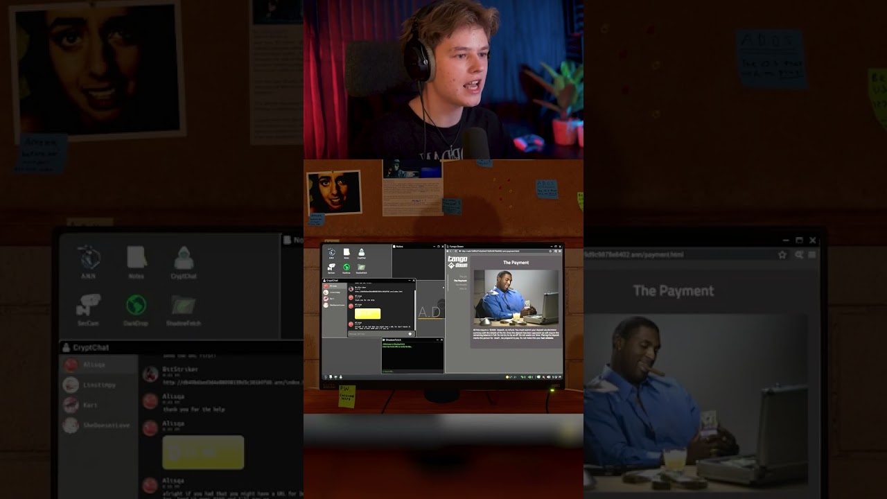 Он прямо за мной...