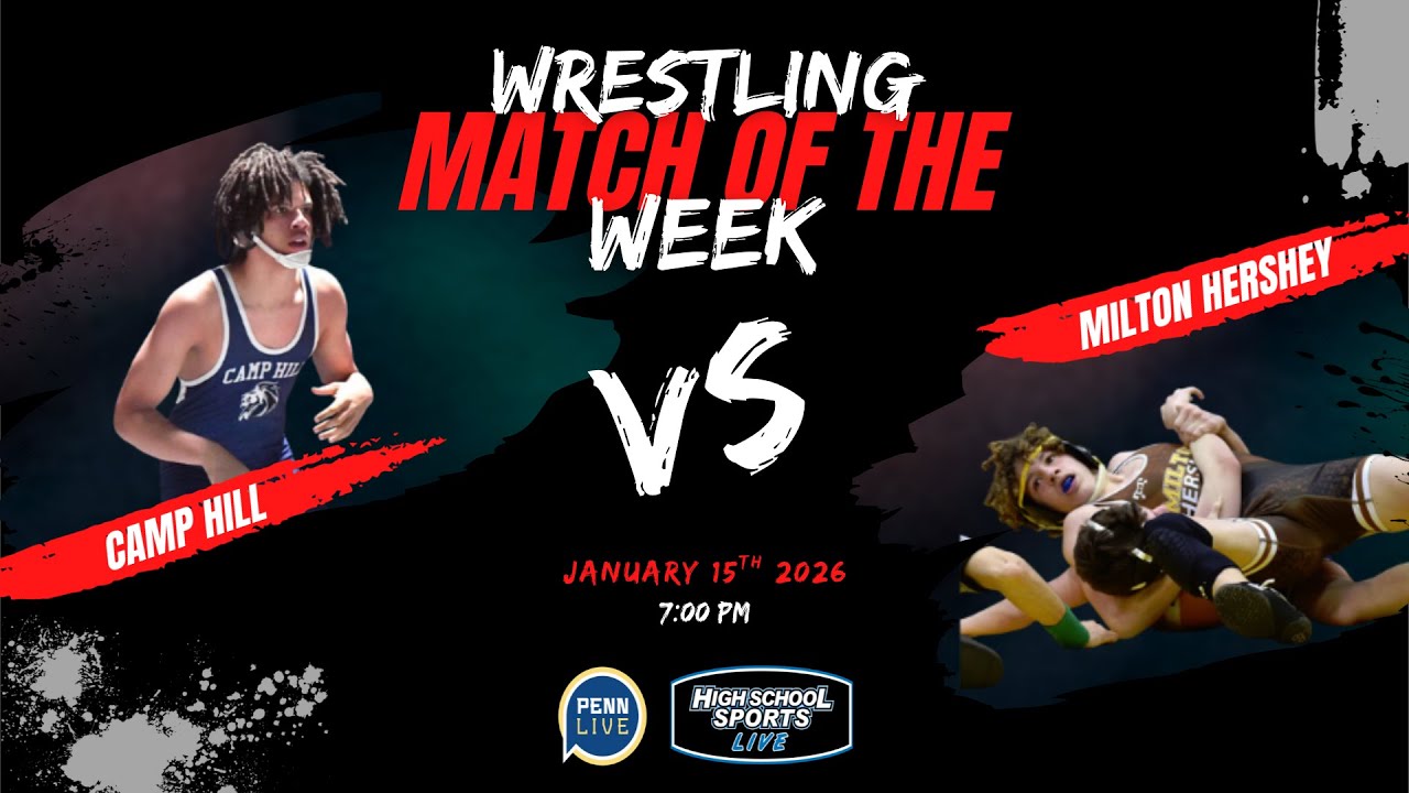 Camp Hill at Milton Hershey wrestling (1/15/26)