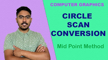 Scan Conversion | Circle | Mid Point Method | Computer Graphics