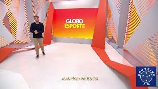Globo Esporte  MG.                cruzeirol Edu se despede da torcida, cruzeiro pode anunciar da vó?