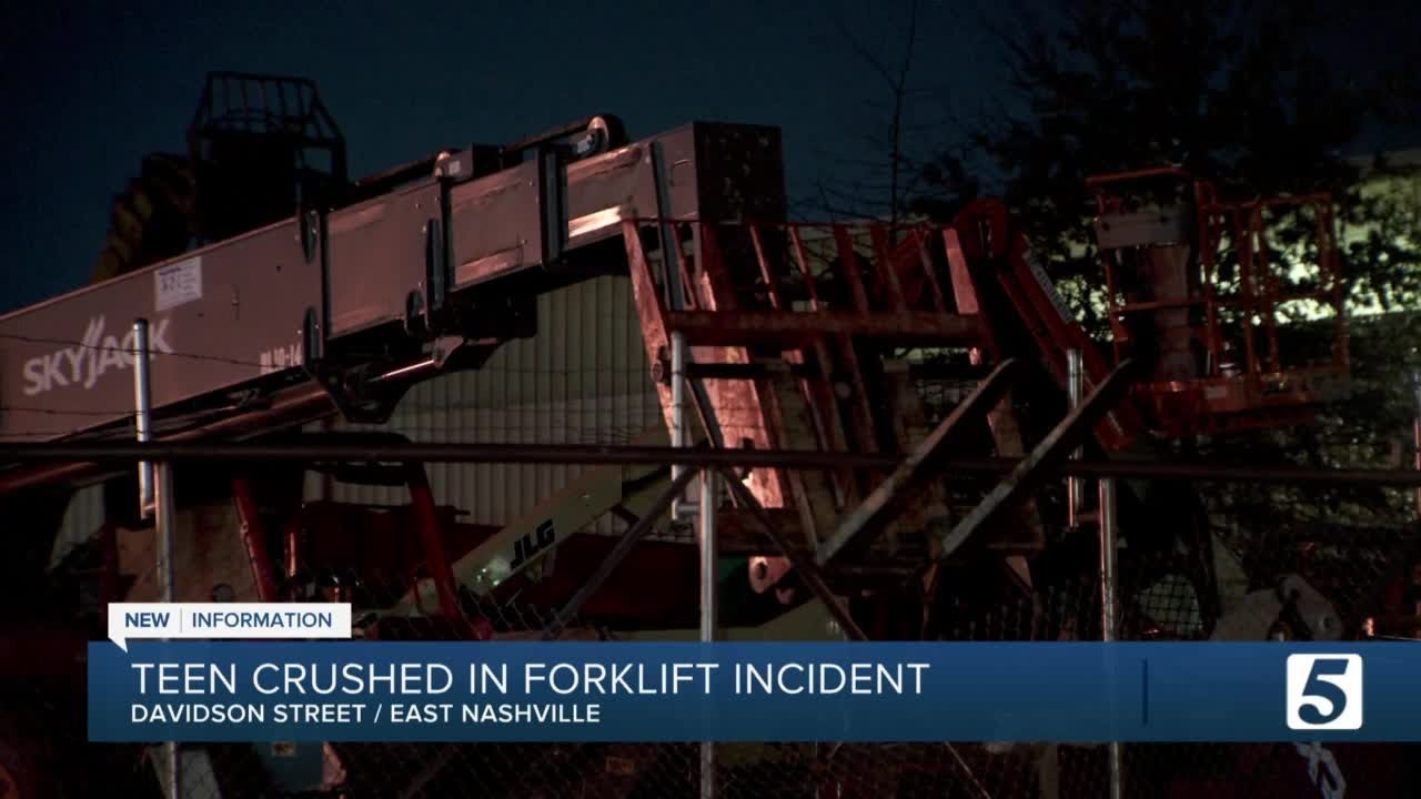 Teenager killed in forklift accident YouTube