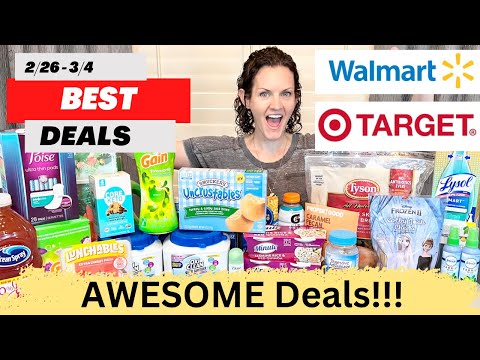FREE & Cheap Walmart and Target Deals | HOT Grocery Deals + More