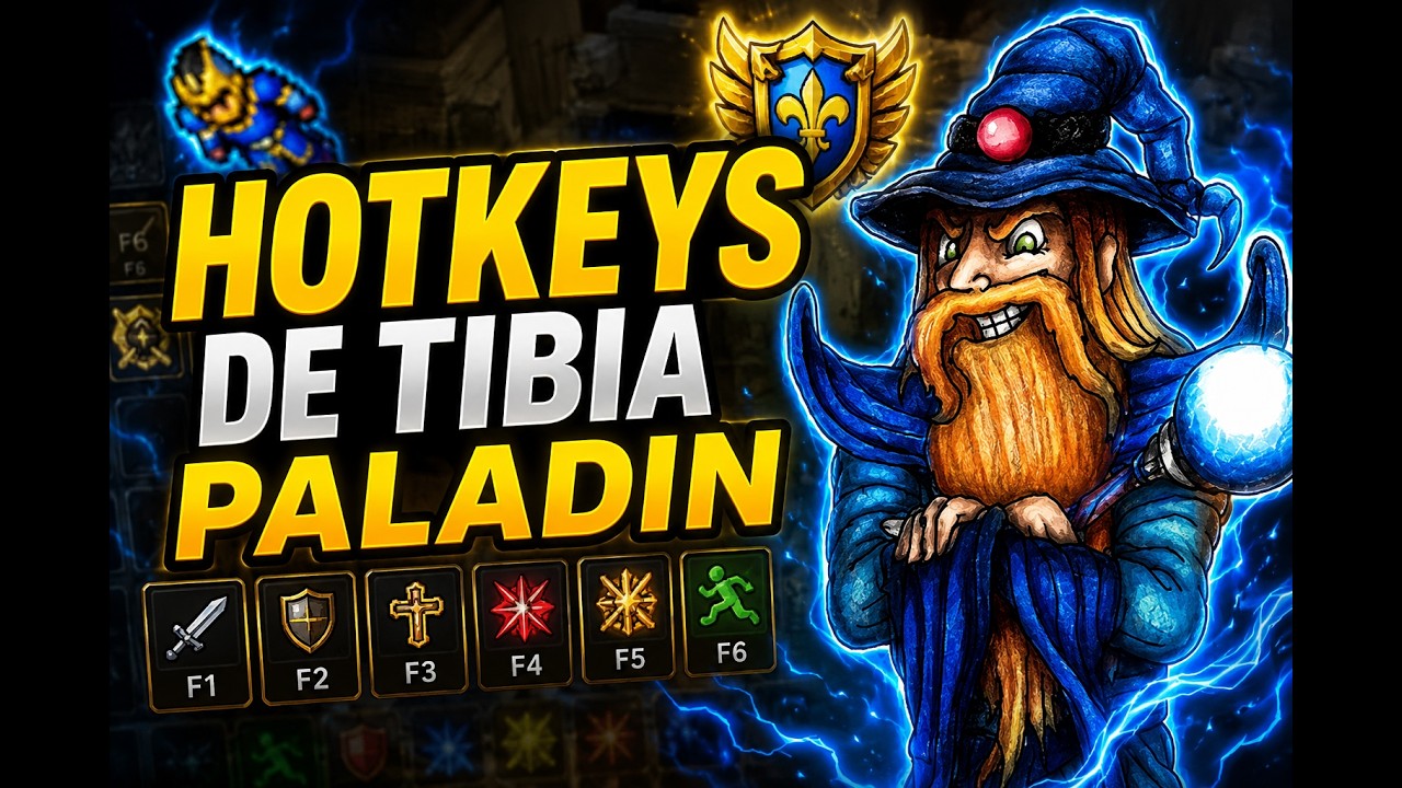 Minhas Hotkeys/Multi Actions no Tibia Global - RP 3000 =) - YouTube