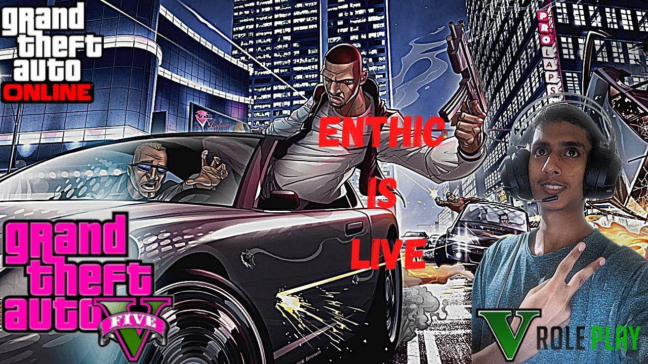 GTA 5 RP Live Stream Hindi | GTA 5 Online | Chill Stream - YouTube