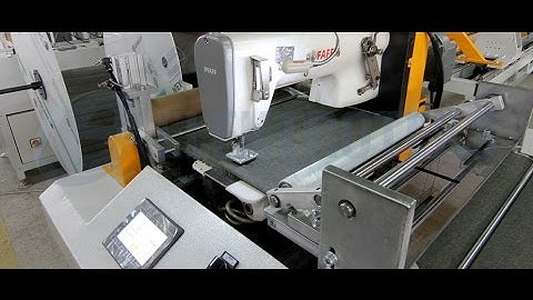 LEON-CS - Mattress Vertical Stitch Border Machine - ChainStitch, Long Arm