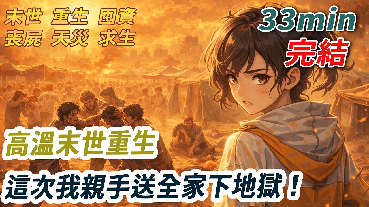 高溫末世爆發，重生回到逃往印度前一周，我連夜斷掉船票掐死親情。上輩子父母逼我冥婚灌恒河水害我慘死，這一次我要看著他們在難民營裏自相殘殺，爛在六十度高溫下無人收屍！