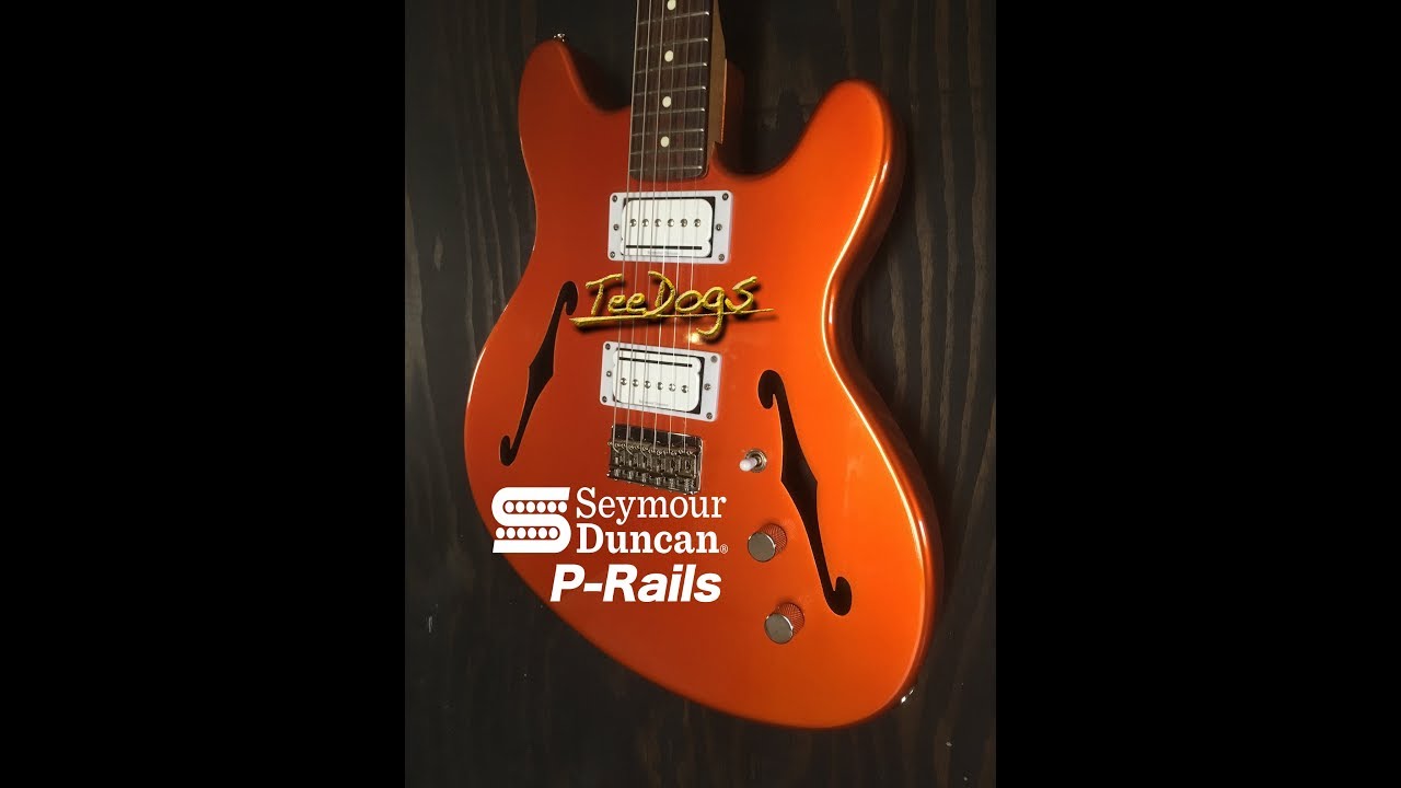 P Rails Seymour Duncan P-Rails demo sounds - YouTube