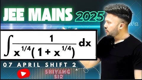 Q) If f(x)= Integration ∫ 1/(x^(1/4) (1+x^(1/4) ) ) dx,f(0)=-6, then f(1) is equal to #maths