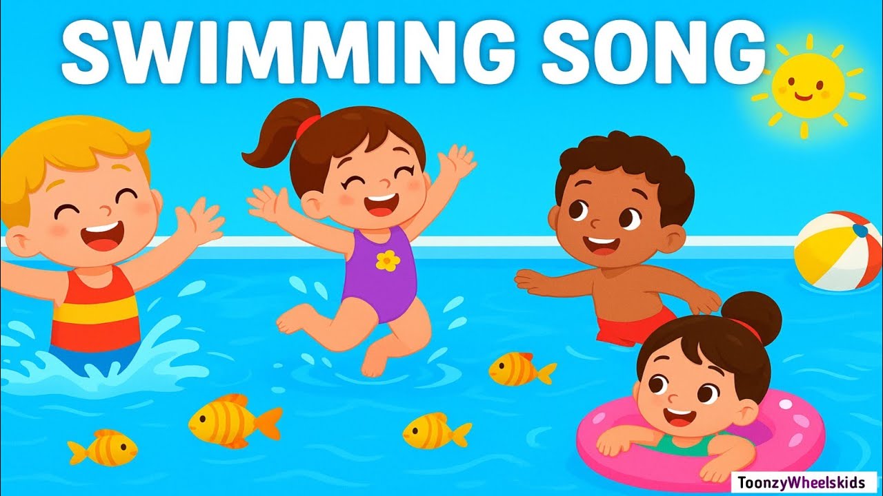 Swimming Song for Kids | Fun Summer Activities & Pool Time Song 🌞💦 ...