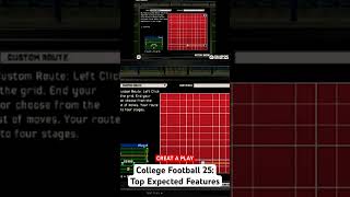 College Football 25 | Top Expected Features #ncaafootball #collegefootball