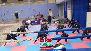 The PRESIDENT TAI BANDO KARATE PUNJAB is providing professional STICK FIGHTING training to Students