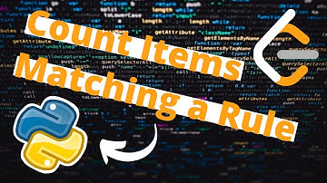 LeetCode - Count Items Matching A Rule in Python