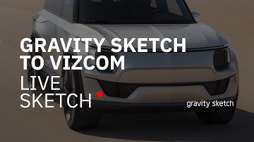 Gravity Sketch to Vizcom with Žofia Babčanová - Live Sketch