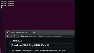RISC-V Rocket Core (Freedom) Demo screenshot 2
