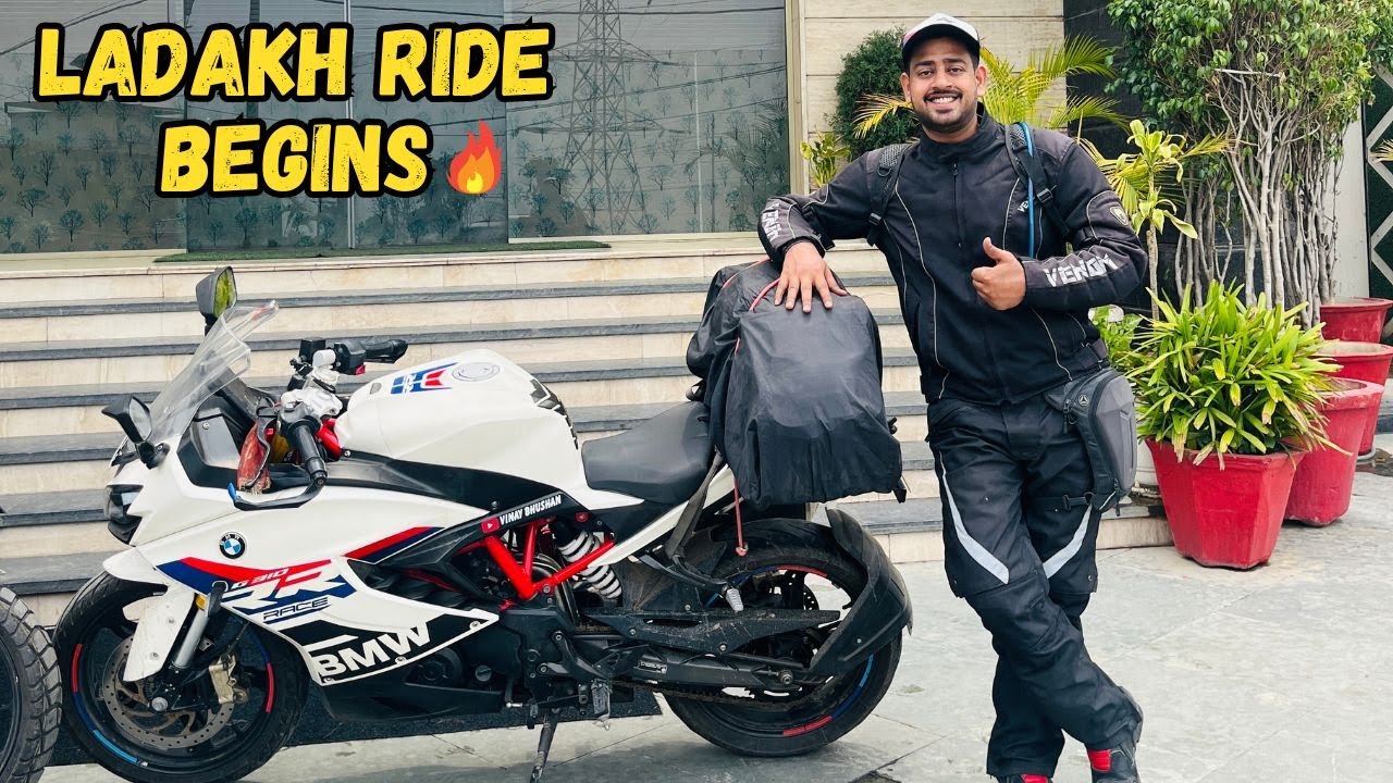 DELHI TO JAMMU ON BMW G310RR🔥LADAKH RIDE BEGINS | EPISODE - 01