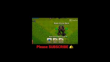 #coc [Evolution of the Dark Elixir Drill]::Watch full video on my channel...#shorts #clash #status
