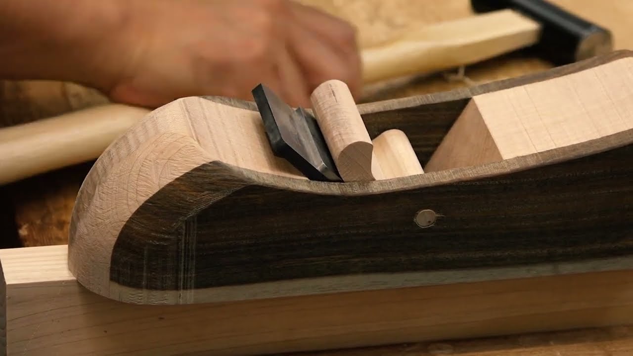 Making a Krenov style wooden plane / 크레노브 스타일 대패 만들기 YouTube