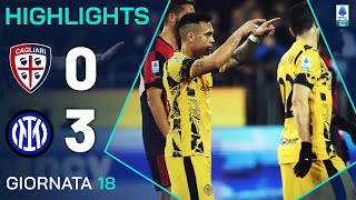 Cagliari-Inter 0-3 Highlights 18ª Giornata Serie A Enilive 202425