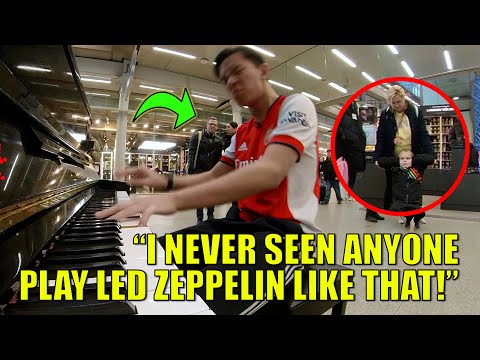 When I Play Led Zeppelin Stairway To Heaven in Public | Cole Lam