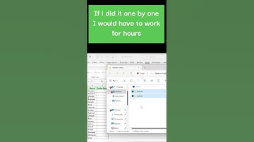 Create Folders Quickly Like a Pro  #exceltricks #msofficeexcel #spreadsheet #corporate #accounting