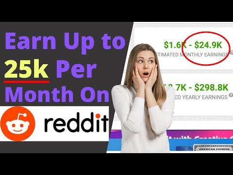 How To Use Reddit To Make Money From Home | Up To 25k Per Month Using Reddit