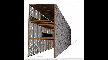 3d modeling a random parametric pattern facade using Sketchup