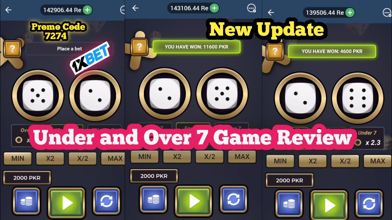 Under and Over 7 game Review ||Updates||+🔞. - YouTube