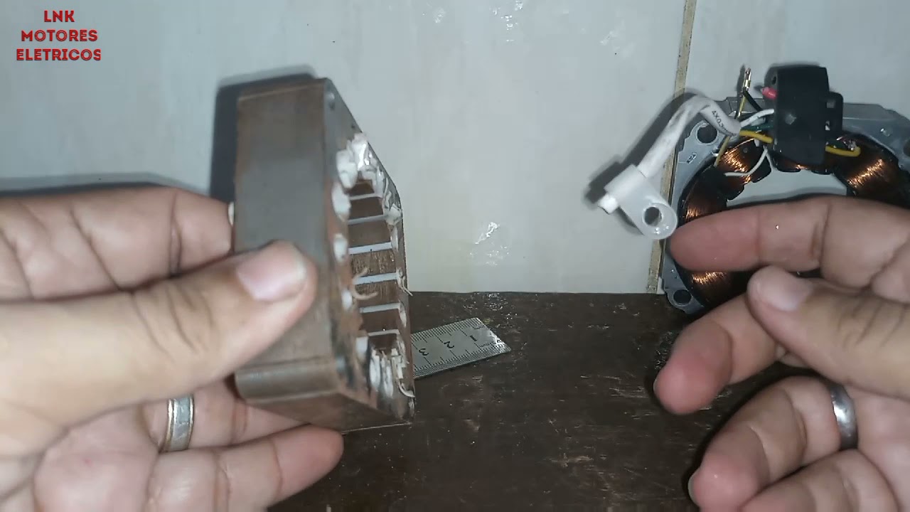 FORMA SIMPLIFICADA  DE REBOBINAR MONDEAL MAXX POWER 40CM  (1PARTE)